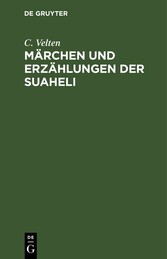 Märchen und Erzählungen der Suaheli