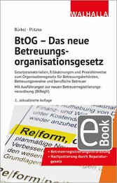 BtOG - Das neue Betreuungsorganisationsgesetz