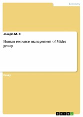 Human resource management of Midea group