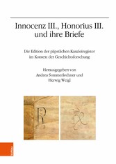 Innocenz III., Honorius III. und ihre Briefe