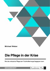 Die Pflege in der Krise. Wie die ambulante Pflege dem Fachkräftemangel begegnen kann