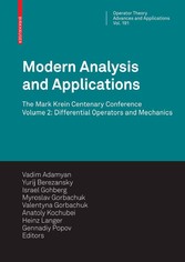 Modern Analysis and Applications