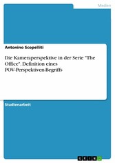 Die Kameraperspektive in der Serie 'The Office'. Definition eines POV-Perspektiven-Begriffs