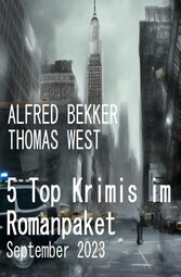 5 Top Krimis im Romanpaket September 2023