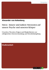 Stress - Innere und äußere Stressoren auf unsere Psyche und unseren Körper