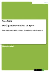 Der Äquilibrationseffekt im Sport