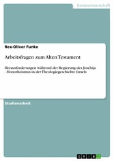 Arbeitsfragen zum  Alten Testament