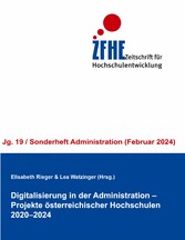 Digitalisierung in der Administration - Projekte österreichischer Hochschulen 2020-2024