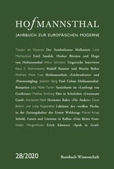 Hofmannsthal - Jahrbuch zur Europäischen Moderne