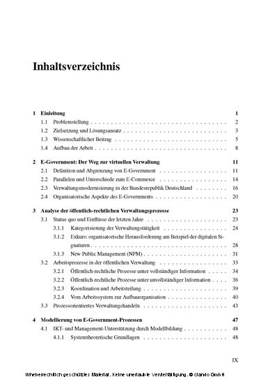 Modellierung gesetzlicher Rahmenbedingungen für Verwaltungsprozesse aus dem E-Government