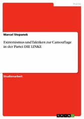 Extremismus und Taktiken zur Camouflage in der Partei DIE LINKE