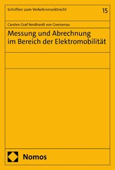 Messung und Abrechnung im Bereich der Elektromobilität