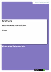 Einheitliche Feldtheorie