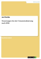 Neuerungen bei der Umsatzrealisierung nach IFRS