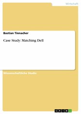 Case Study: Matching Dell