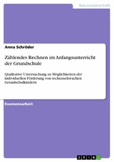 Zählendes Rechnen im Anfangsunterricht der Grundschule