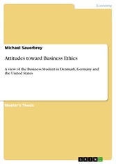 Attitudes toward Business Ethics