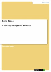 Company Analysis of Red Bull