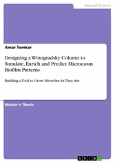 Designing a Winogradsky Column to Simulate, Enrich and Predict Microcosm Biofilm Patterns