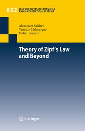 Theory of Zipf's Law and Beyond