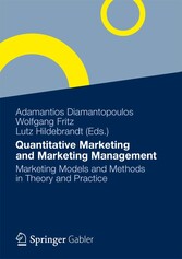 Quantitative Marketing and Marketing Management