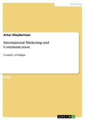 International Marketing and Communication