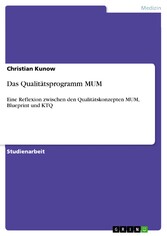 Das Qualitätsprogramm MUM