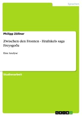 Zwischen den Fronten - Hrafnkels saga Freysgoða