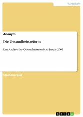 Die Gesundheitsreform