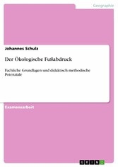 Der Ökologische Fußabdruck