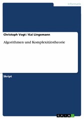 Algorithmen und Komplexitätstheorie