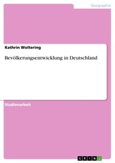 Bevölkerungsentwicklung in Deutschland