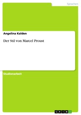 Der Stil von Marcel Proust