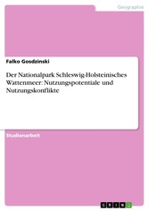 Der Nationalpark Schleswig-Holsteinisches Wattenmeer: Nutzungspotentiale und Nutzungskonflikte