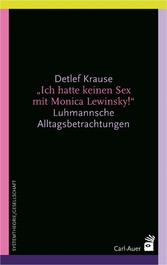 Ich hatte keinen Sex mit Monica Lewinsky!