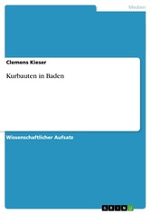 Kurbauten in Baden