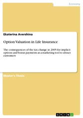 Option Valuation in Life Insurance