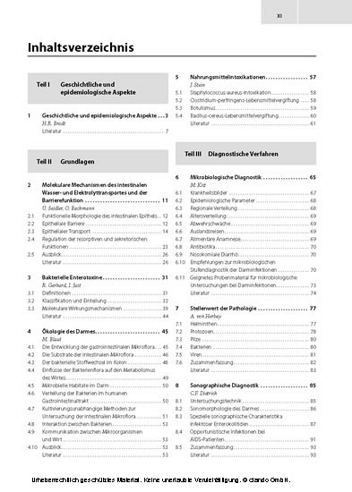 Infektiologie des Gastrointestinaltraktes