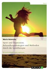 Sport und Depression. Behandlungsstrategien und Methoden durch die Sporttherapie