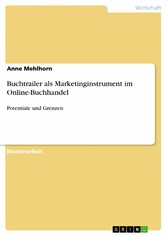 Buchtrailer als Marketinginstrument im Online-Buchhandel